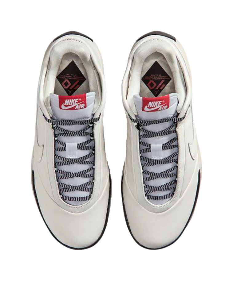 Jordan Air Jordan 40 Cushioning Abrasion Resistant Breathable Low top Basketball Shoes Mens White vjkicks