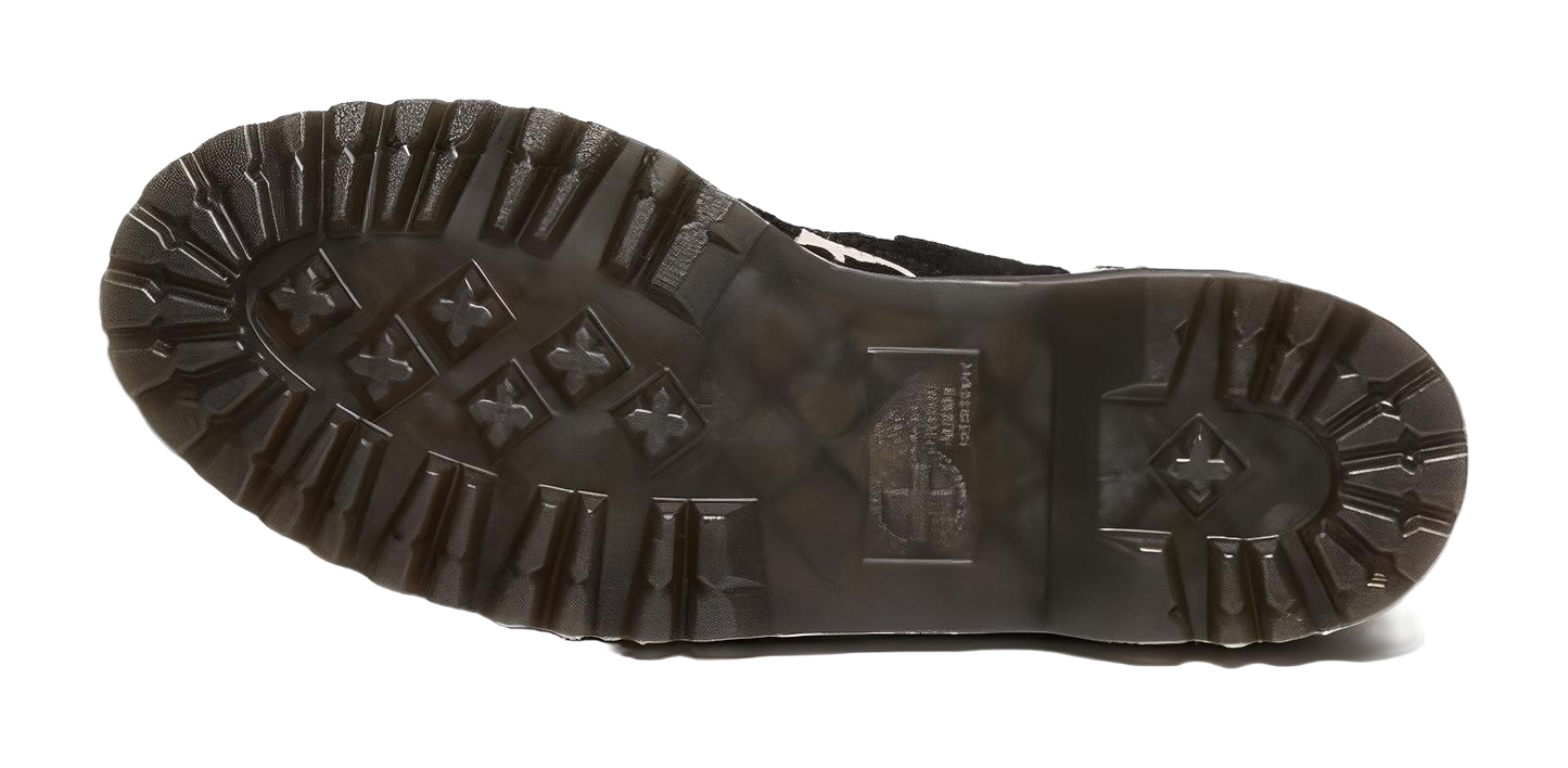 Dr. Martens Jadon Boot Hair On Platform Boot Cow Print vjkicks