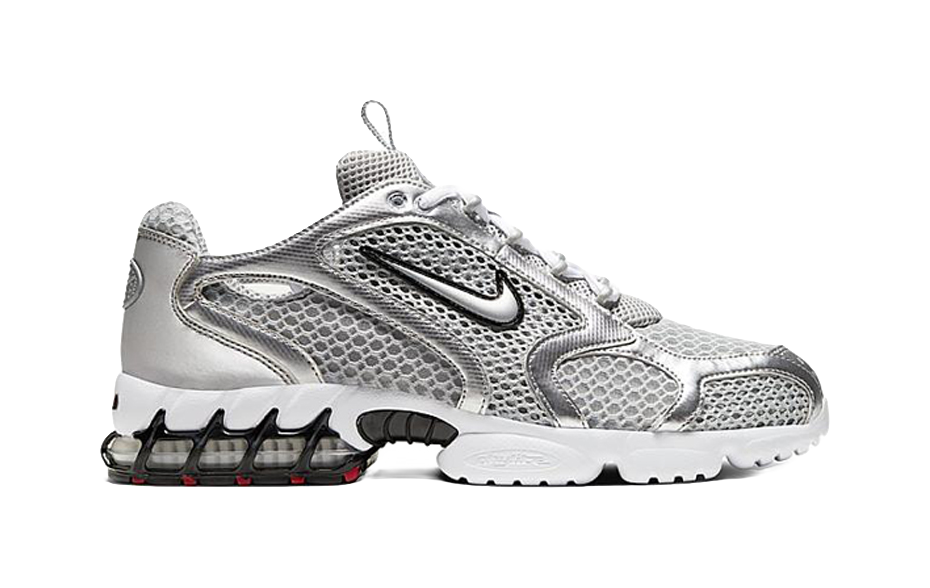 Nike Zoom Spiridon Caged 2 Metallic Silver vjkicks