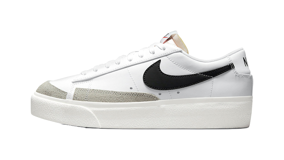 Nike Blazer Low Platform White Black Womens vjkicks