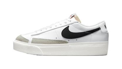 Nike Blazer Low Platform White Black Womens vjkicks
