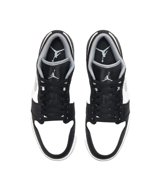 Jordan 1 Low Black White Grey vjkicks