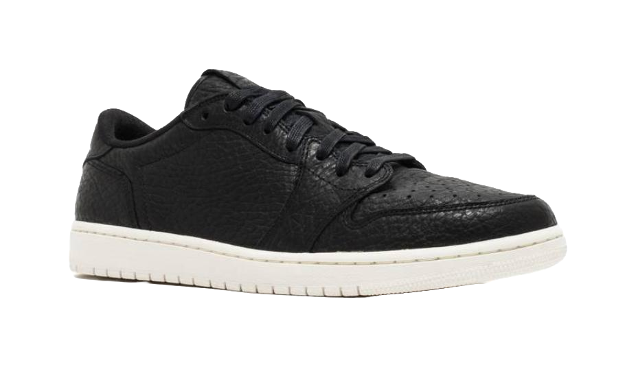 Jordan 1 Retro Low Swooshless Black vjkicks