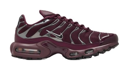Nike Air Max Plus Se Night Maroon Metallic Silver Womens vjkicks