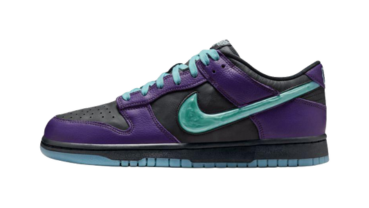 Nike Dunk Low top Skateboard Shoes Mens Black Blue vjkicks