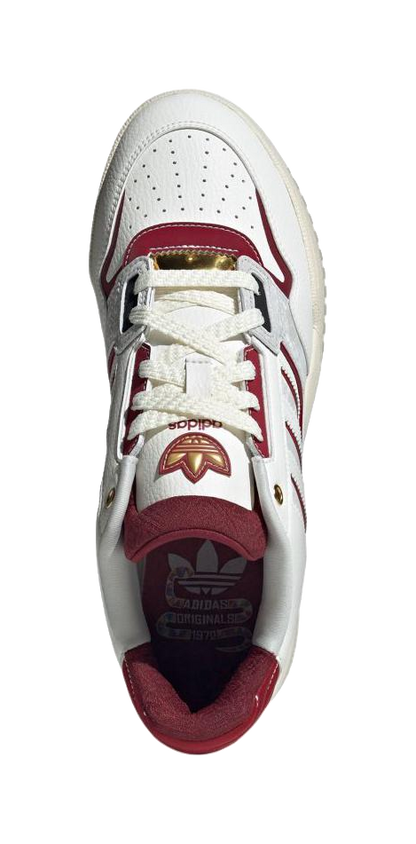 Adidas Originals Drop Step 2.0 Anti-Slip Wear-Resistant Low-Top Skateboard Shoes Unisex White vjkicks