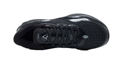 RIGORER Reeves Generation Shock Absorbers Slip Resistant Abrasion Resistant Low top Basketball Shoes Mens Black vjkicks