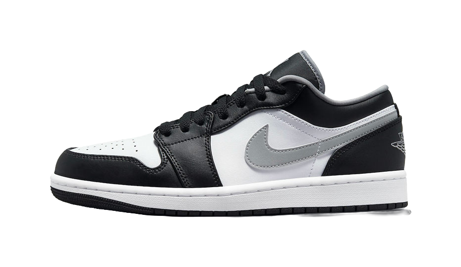 Jordan 1 Low Black White Grey vjkicks