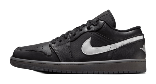 Jordan 1 Low Black White Dark Smoke Grey vjkicks
