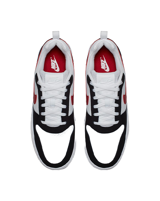 Nike Court Borough Low White Black Red vjkicks