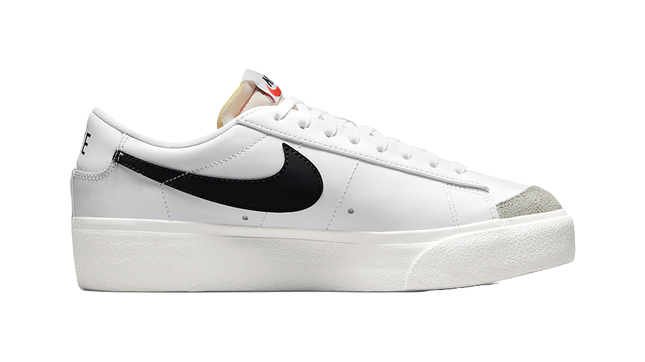 Nike Blazer Low Platform White Black Womens vjkicks