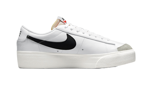 Nike Blazer Low Platform White Black Womens vjkicks
