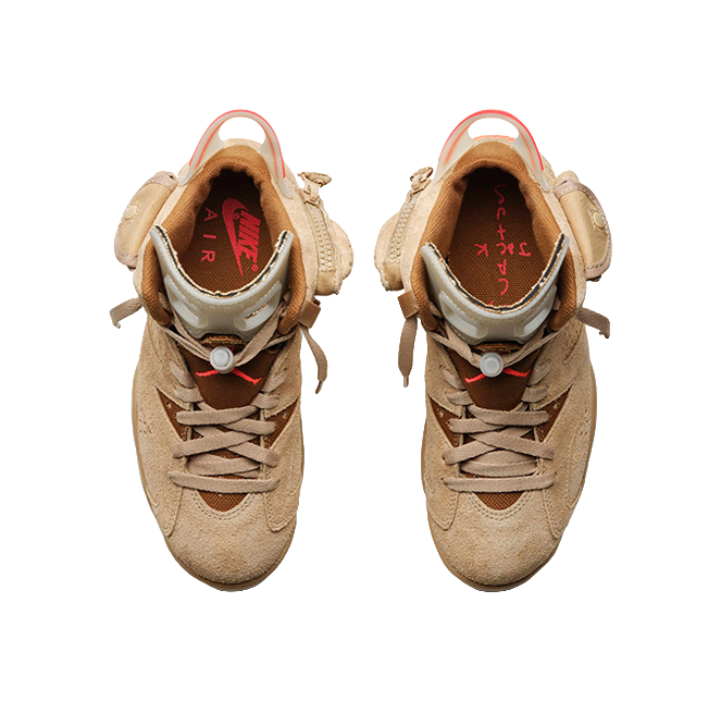 Jordan 6 Retro Travis Scott British Khaki vjkicks