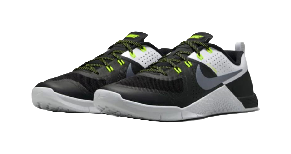 Nike Metcon 1 Og Black White Metallic Cool Grey vjkicks