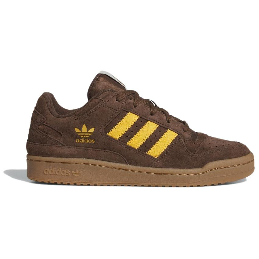 Adidas Forum Low Cl Brown Preloved Yellow vjkicks