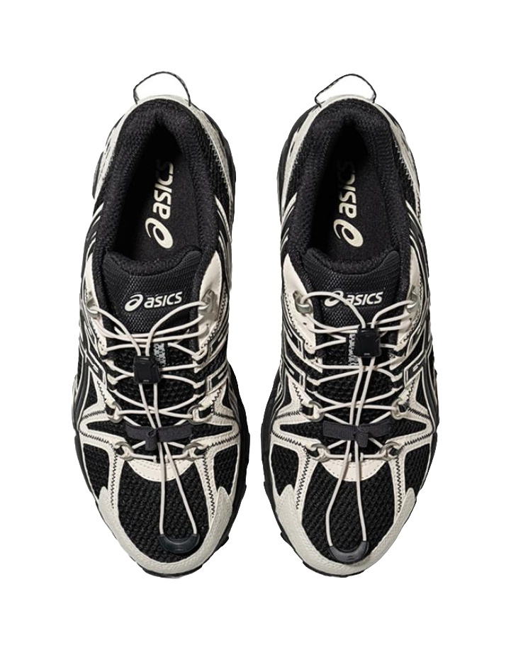 Asics Gel Kahana 8 FL Low Top Casual Trail Running City Commute Running Shoes Mens Black White vjkicks