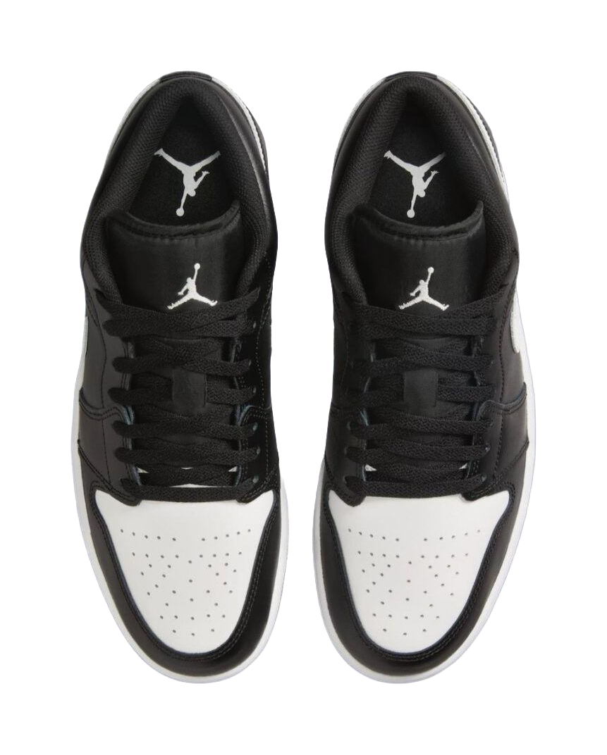 Jordan 1 Low Black Summit White vjkicks
