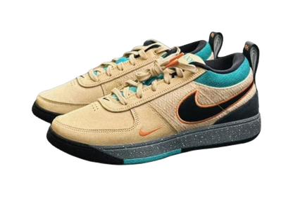 Nike Book 1 Anti-Slip Wear-Resistant Low-Top Basketball Shoes Mens Beige Black vjkicks