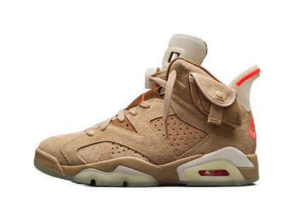 Jordan 6 Retro Travis Scott British Khaki vjkicks