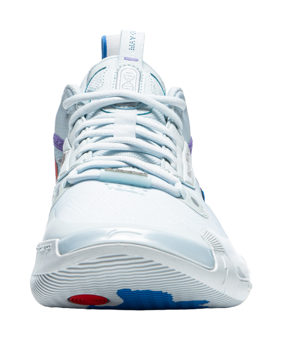 LiNing WOW 10 Way Of Wade 10 Slip Resistant Abrasion Resistant Low top Basketball Shoes Mens Light Blue vjkicks