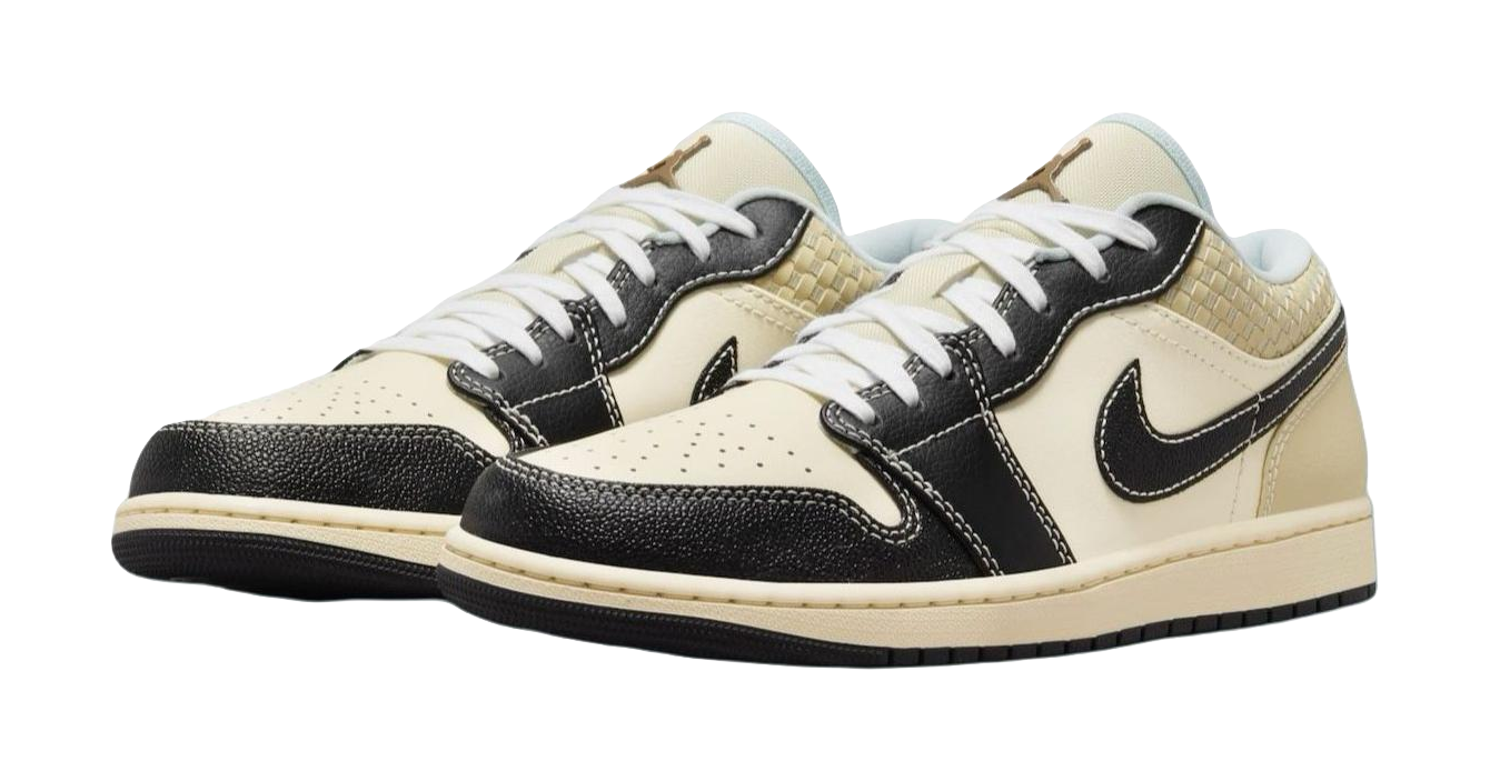 Jordan 1 Low Se Coconut Milk Black Muslin vjkicks
