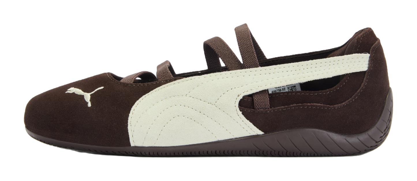 PUMA Speedcat Abrasion Resistant Breathable Support Low top Casual Shoes Womens Brown vjkicks