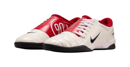 Nike Total 90 IIl Anti Slip Wear Resistant Soccer Shoes Unisex White Red vjkicks