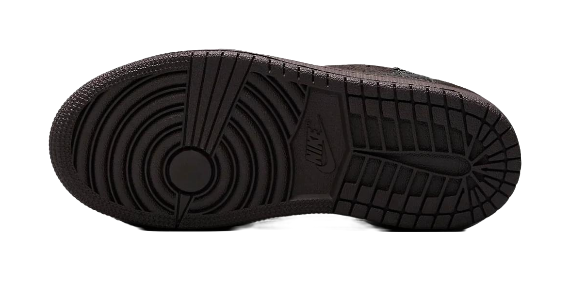 Jordan Jordan 1 Anti-Slip Wear-Resistant Low-Top Childrens Basketball Shoes Dark Brown Children Aged 3-7 Years Old vjkicks