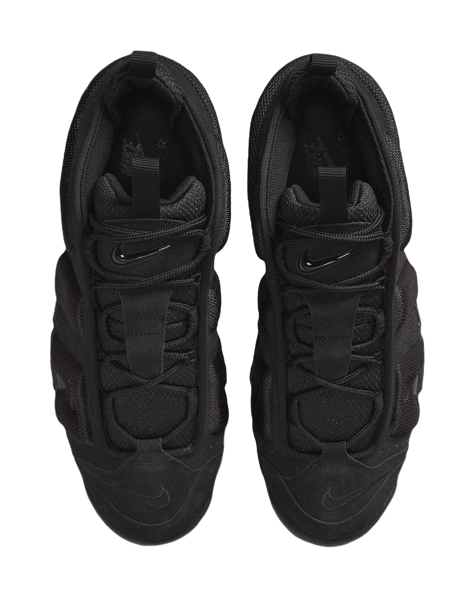 Nike Air More Uptempo Low top Vintage Basketball Shoes Unisex Black vjkicks