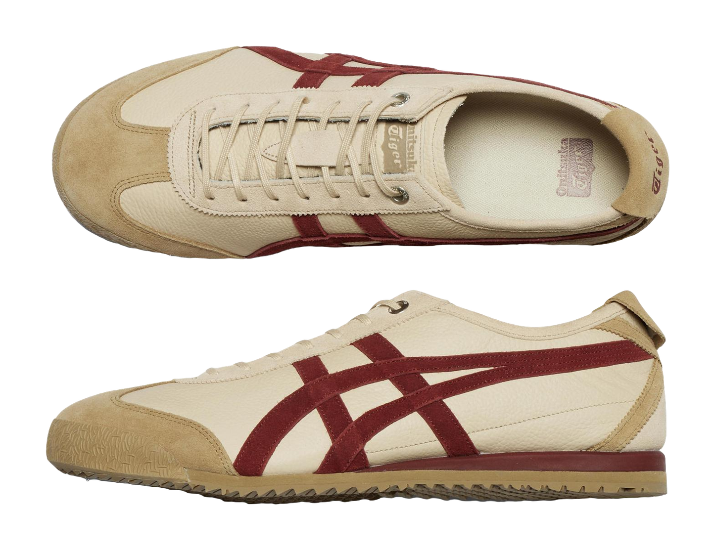 Asics Onitsuka Tiger Mexico 66 Sd Beige Beet Juice vjkicks