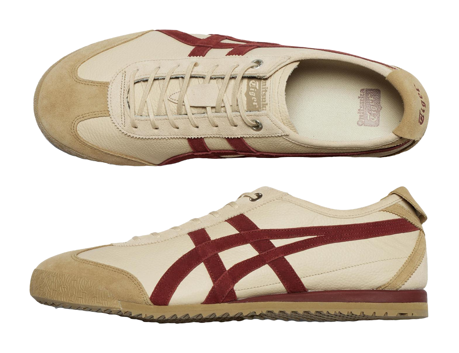 Asics Onitsuka Tiger Mexico 66 Sd Beige Beet Juice vjkicks