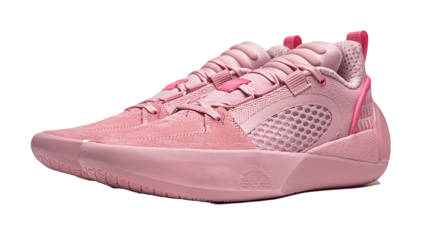 LINING All City 12 Encore Basketball Shoes Mens Low top Pink vjkicks