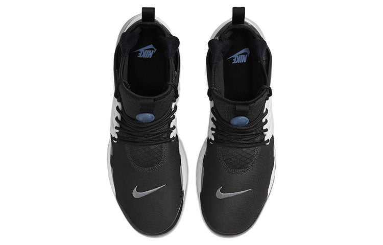 Nike Air Presto Mid Utility Antracite Summit White Particle Grey University Blue vjkicks