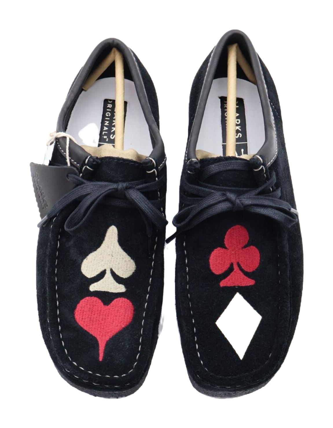 Clarks X Stussy Wallabee Black Suede vjkicks