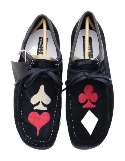 Clarks X Stussy Wallabee Black Suede vjkicks
