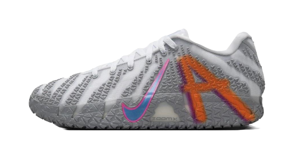 Nike Ja Morant 3 Basketball Shoes Unisex Gray White Asian Version vjkicks