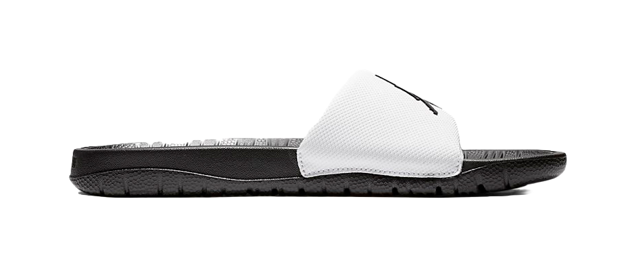 Air Jordan Break Slide White Black vjkicks