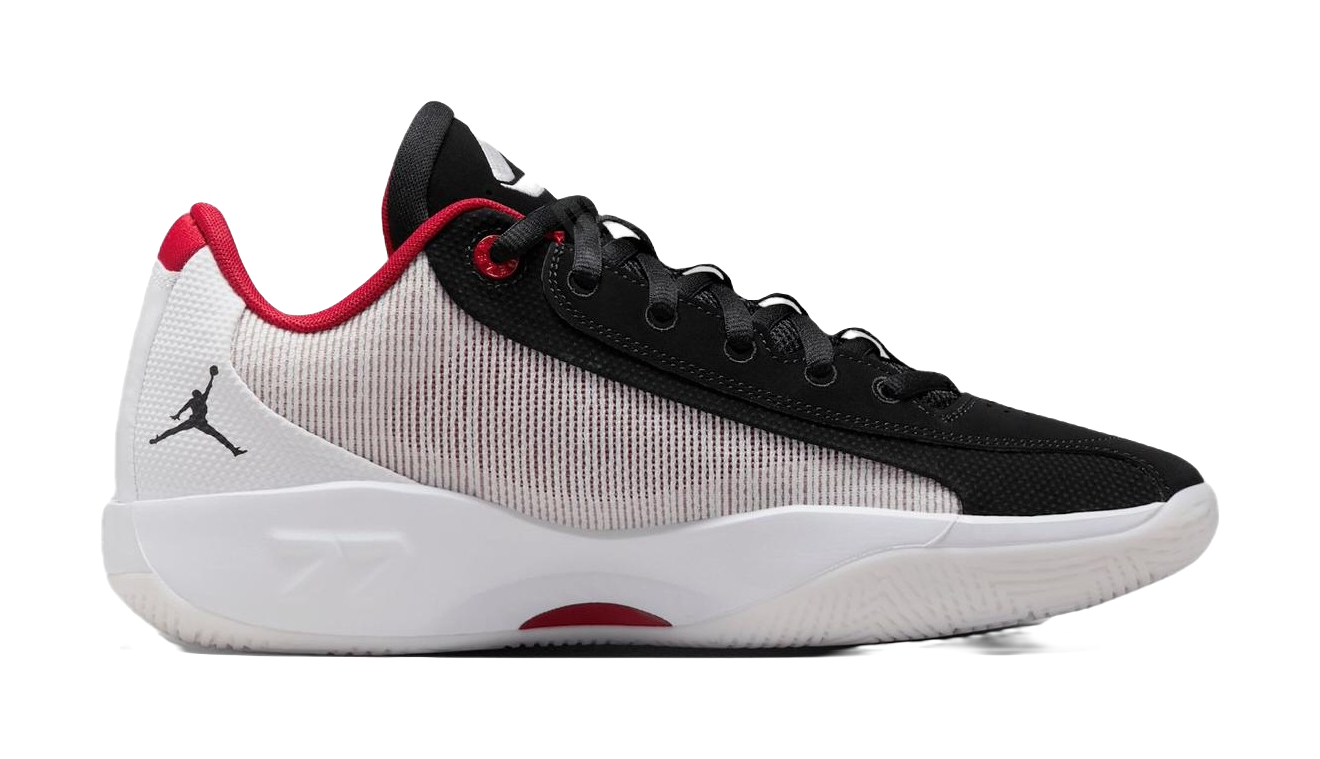 Jordan Luka .77 Abrasion Resistant, Breathable, Lightweight Low Top Vintage Basketball Shoes Mens Black White vjkicks