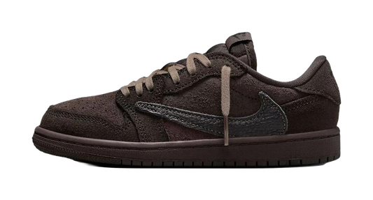 Jordan Jordan 1 Anti-Slip Wear-Resistant Low-Top Childrens Basketball Shoes Dark Brown Children Aged 3-7 Years Old vjkicks