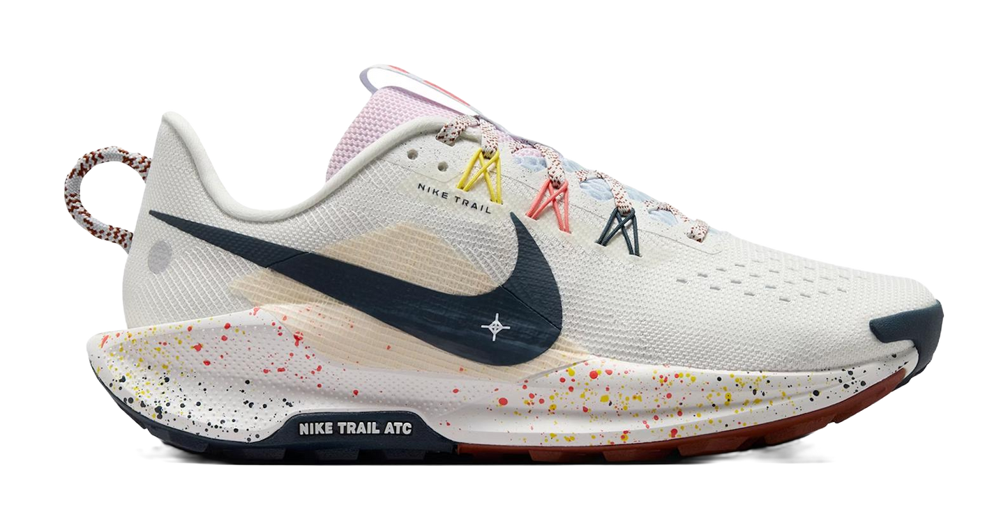 Nike React Pegasus Trail 5 Summit White Football Grey Pink Foam Armory Navy Womens vjkicks