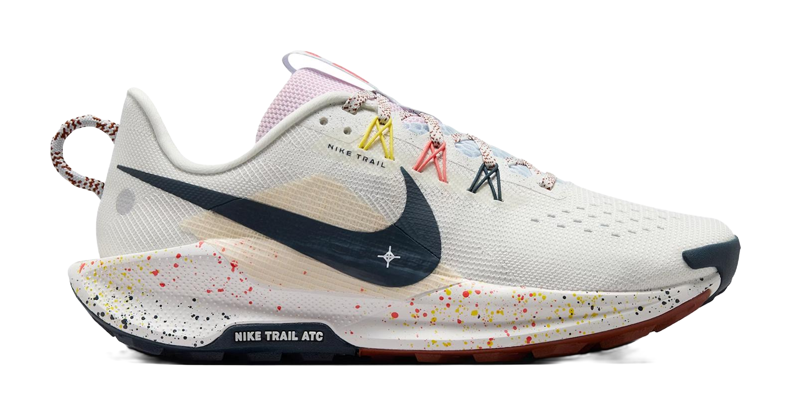 Nike React Pegasus Trail 5 Summit White Football Grey Pink Foam Armory Navy Womens vjkicks