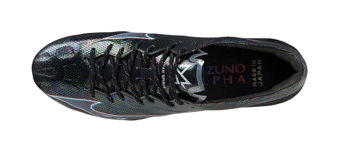 Mizuno Alpha Japan Black Ignition Red vjkicks