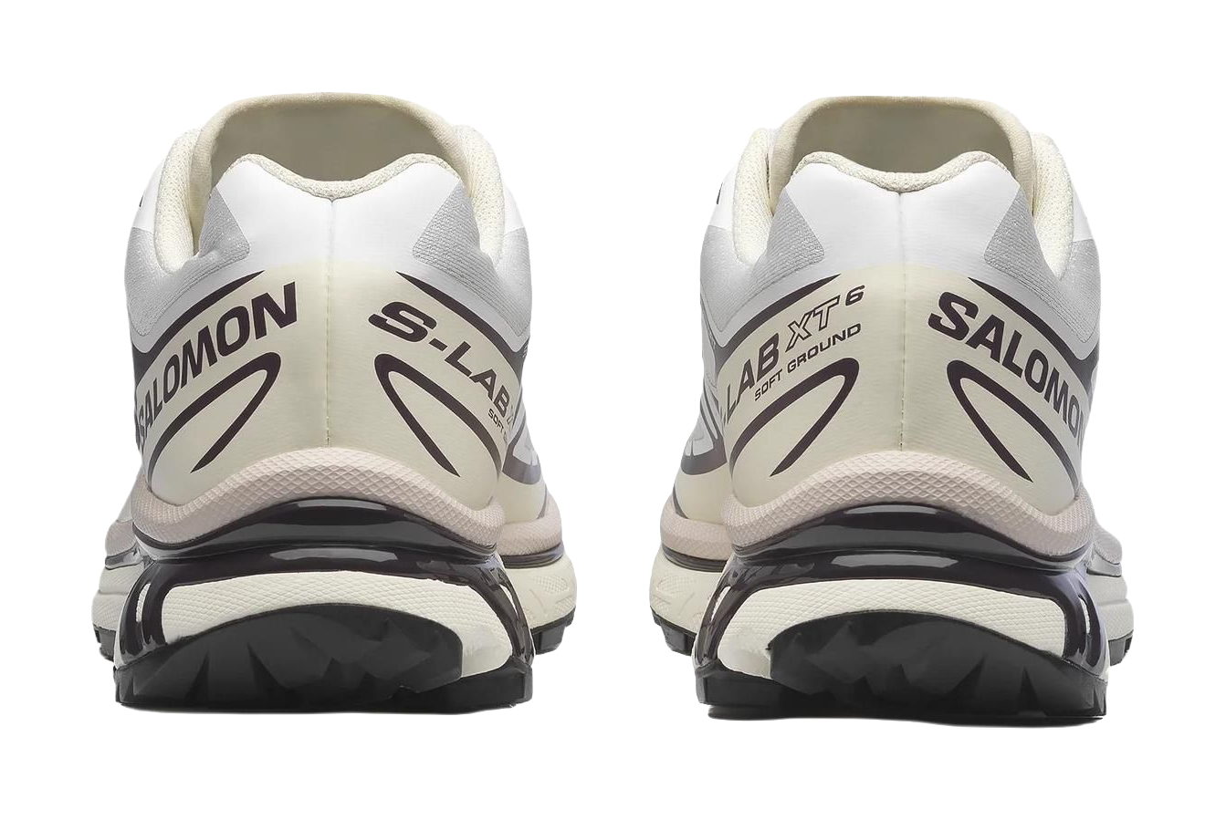 SALOMON XT 6 Cushioning Coverage Support Abrasion Resistant Low top Casual Running Shoes Unisex White vjkicks