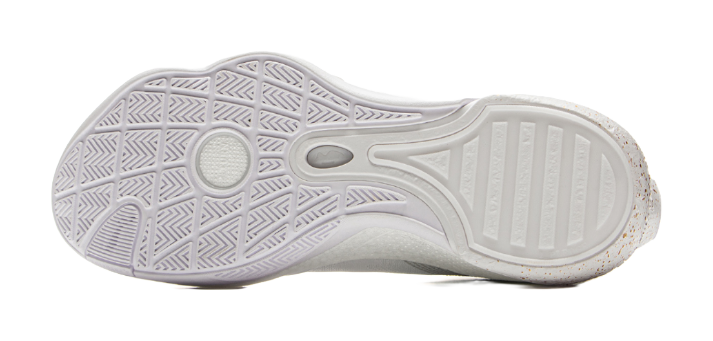 LiNing Anti Slip Wear Resistant Low Top Basketball Shoes Mens White vjkicks