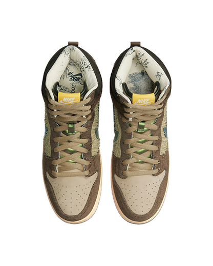 Nike X Concepts Sb Dunk High Pro Skateboard Duck vjkicks