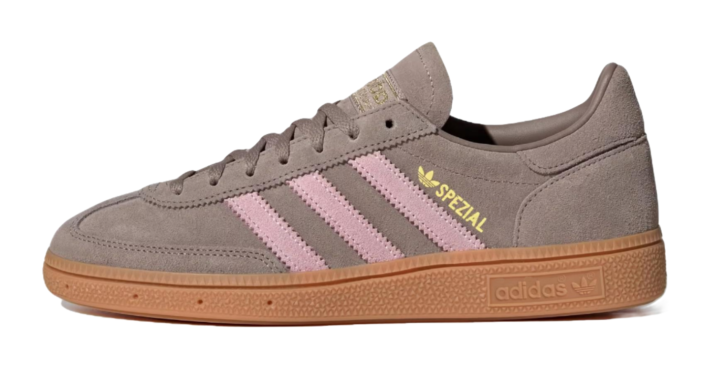 Adidas Womens Handball Spezial Chalky Brown Clear Pink Womens vjkicks