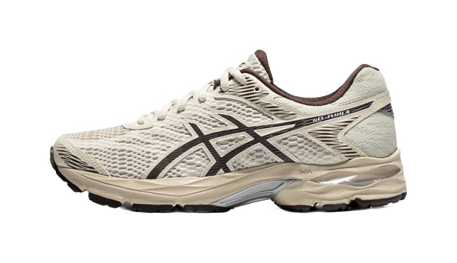 Asics Gel Flux 4 Cream Brown Womens vjkicks