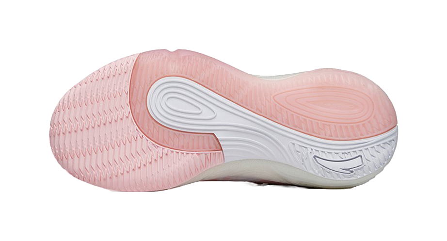 Anta Bubble Bomb Performance Basketball Shoes Womens Pink White vjkicks