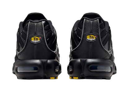 Nike Air Max Plus Support Running Shoes Unisex Black White vjkicks