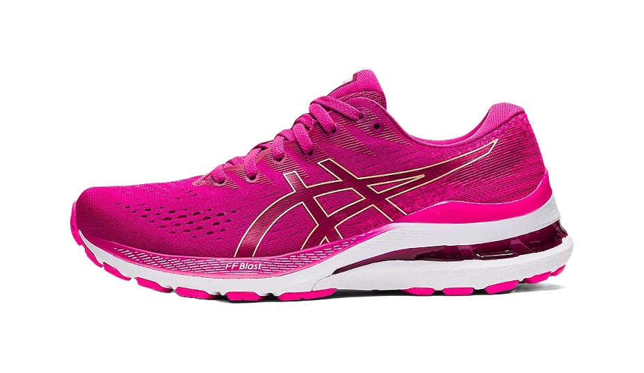 ASICS Gel Kayano 28 Fuchsia Red Womens vjkicks